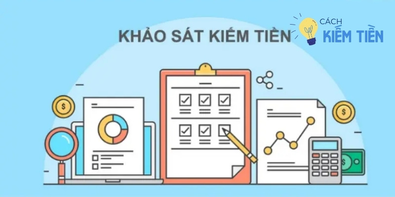kiếm tiền từ khảo sát online